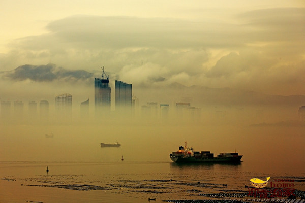 长岛海市蜃楼、平流雾、海滋奇观