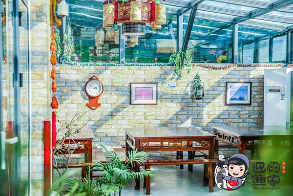 【联排别墅店】迎霞渔家餐厅大院